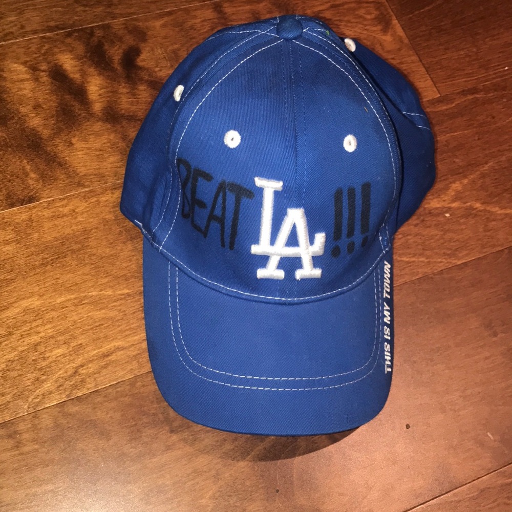 New Beat LA dodgers hat! Funny!